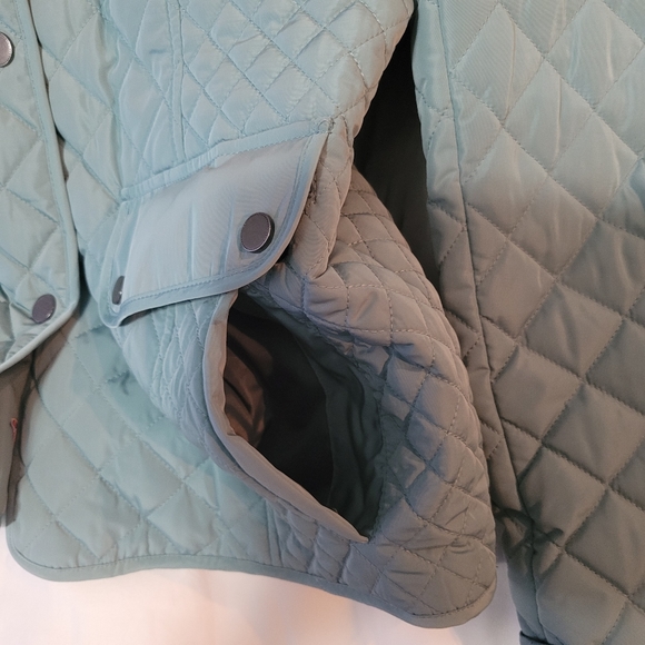 Coldwater Creek   Women's S  Quilted   Jacket  Coat   Sea Foam - Picture 11 of 14